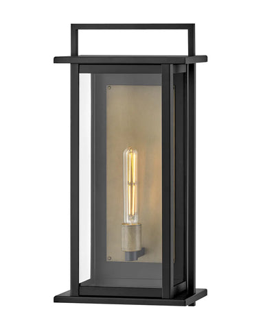 Langston Large Wall Mount Lantern 24025BK