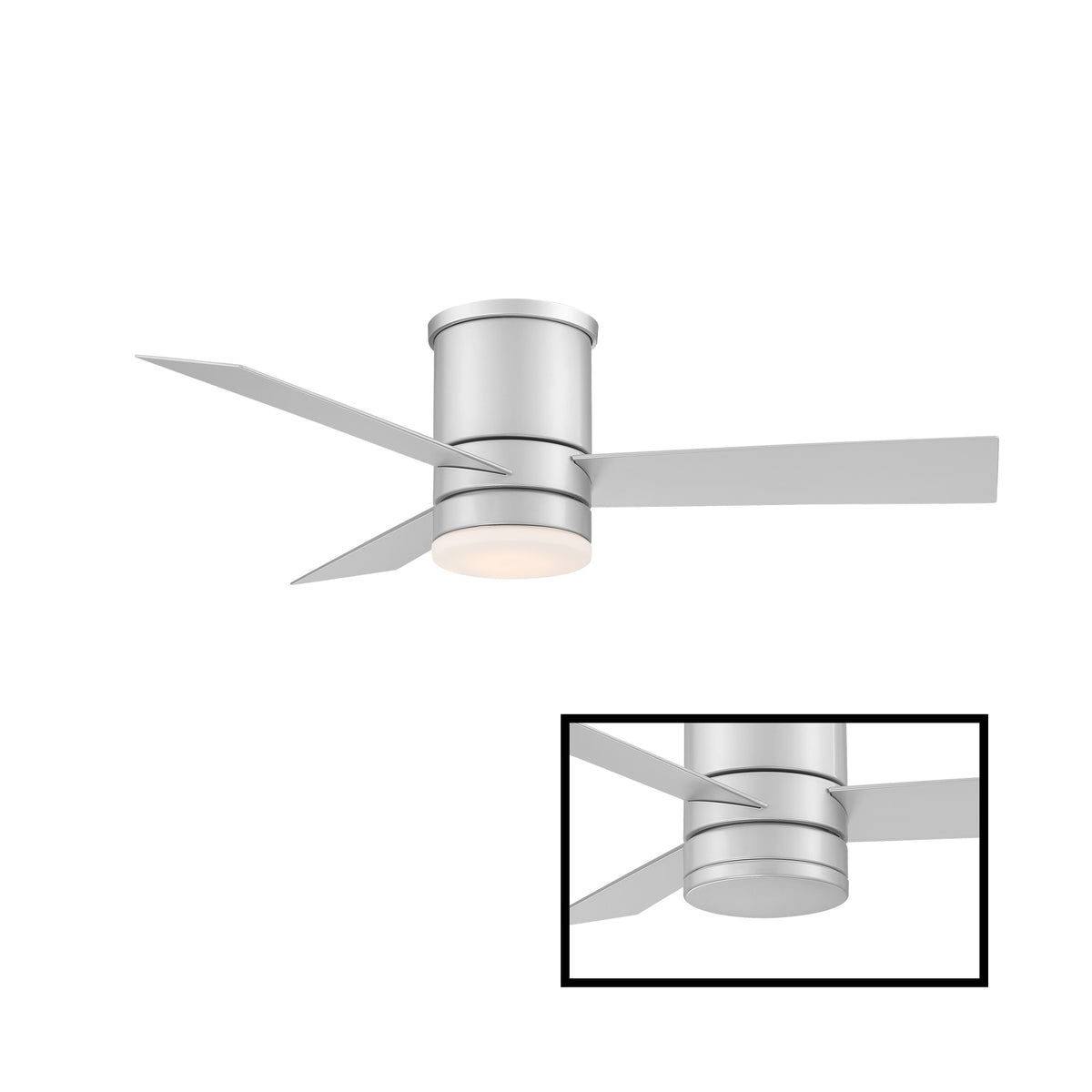 Axis 3-Blade 44" Flush Mount Ceiling Fan