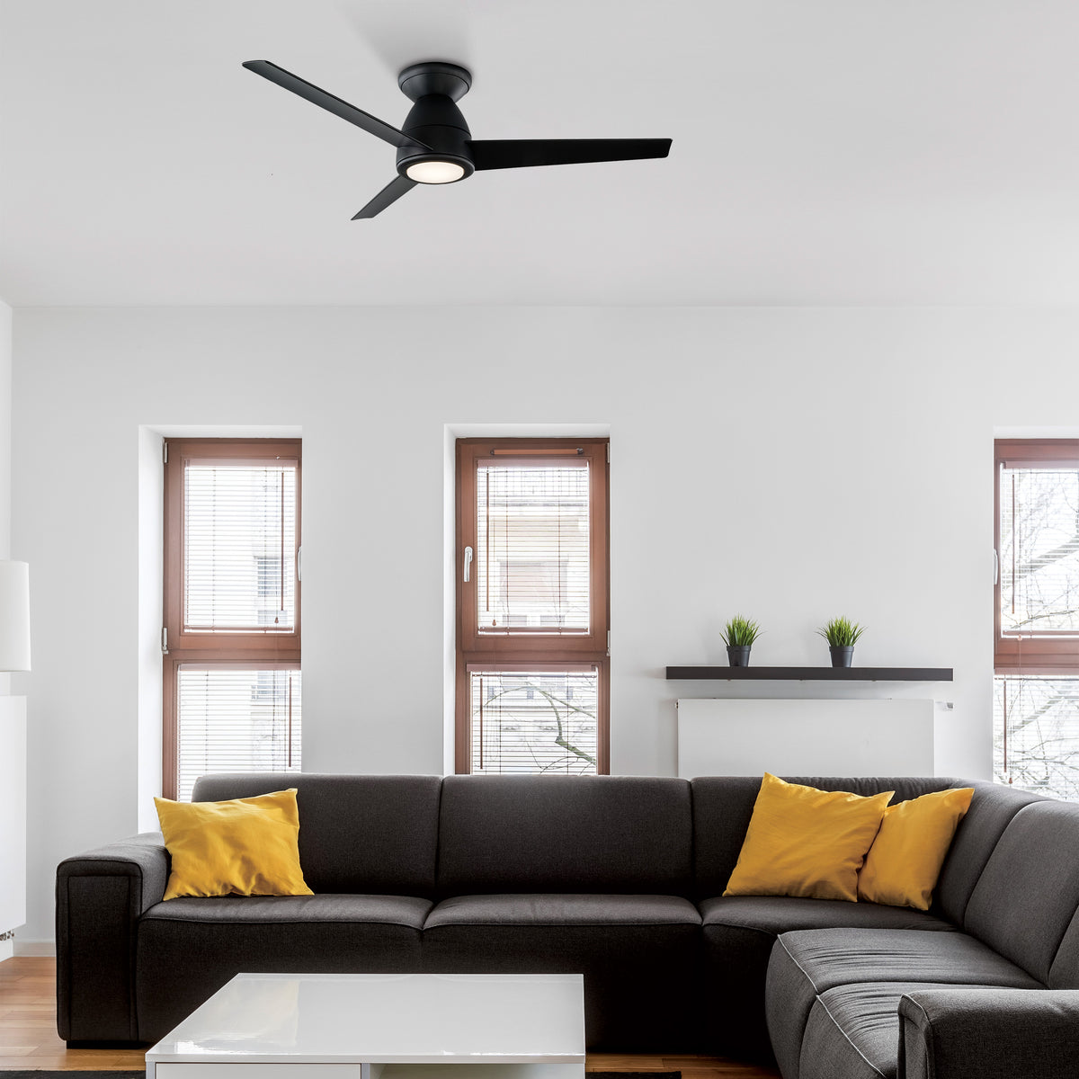 Tip Top 3-Blade 44" Flush Mount Ceiling Fan