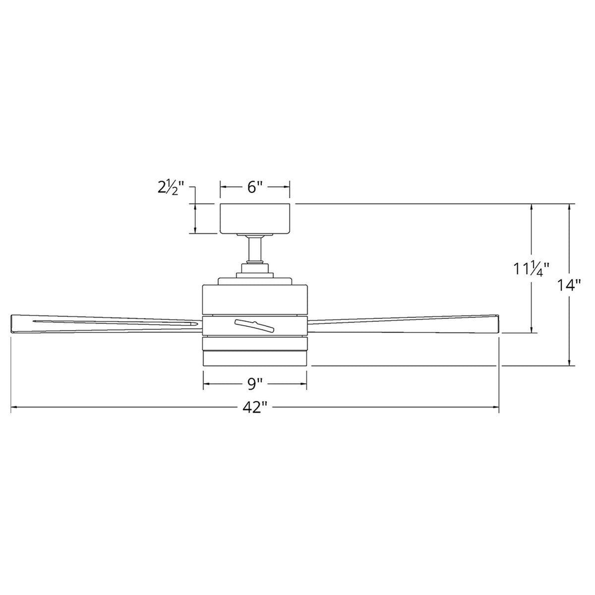 Wynd 5-Blade 42" Ceiling Fan