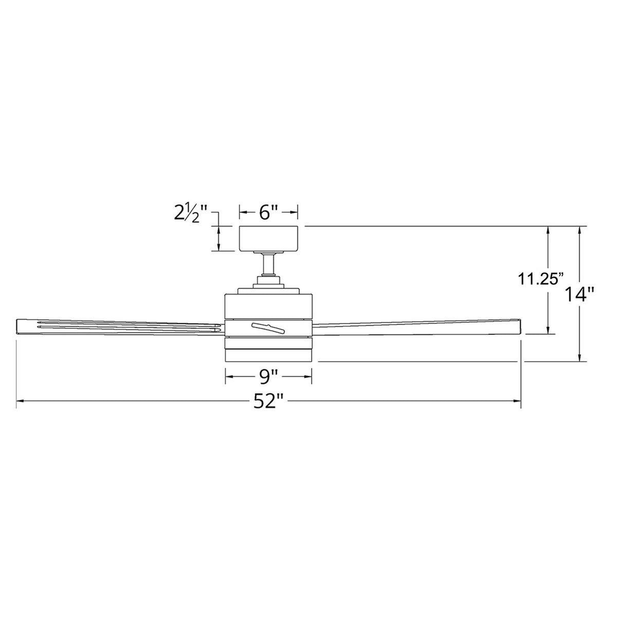 Wynd 5-Blade 52" Ceiling Fan