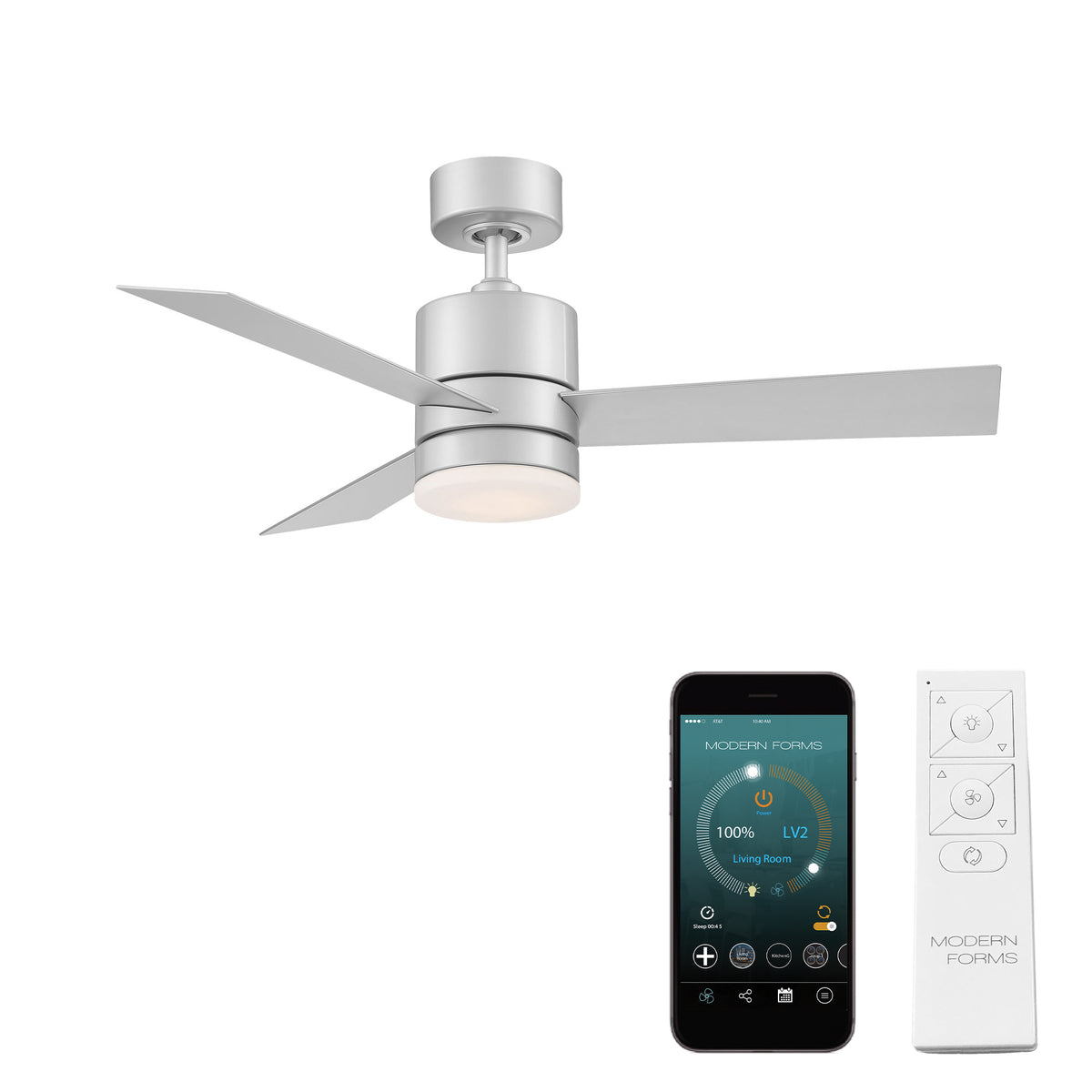 Axis 3-Blade 44" Ceiling Fan