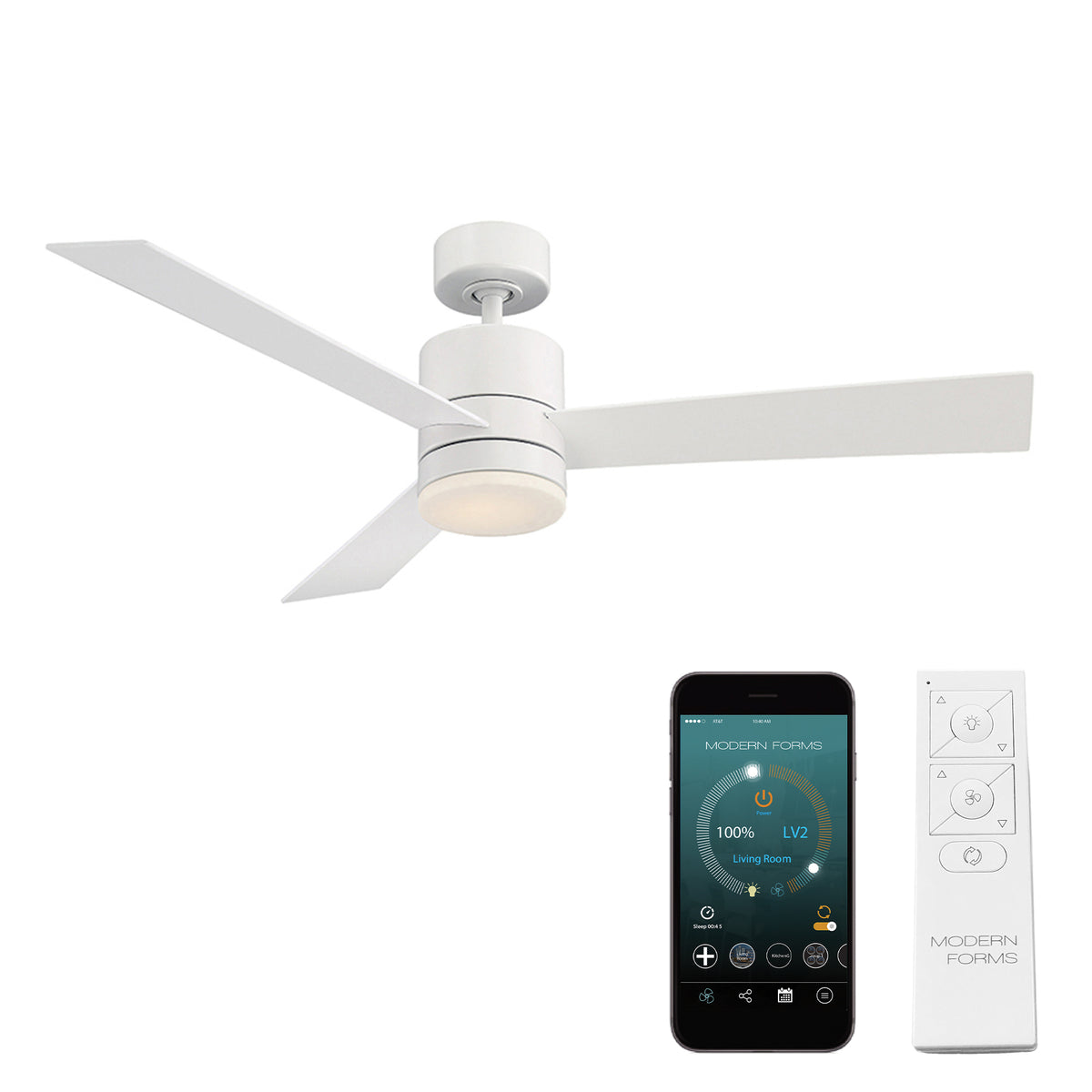 Axis 3-Blade 52" Ceiling Fan