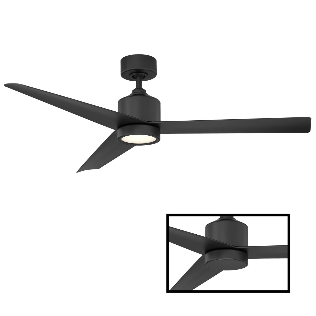 Lotus 3-Blade 54" Ceiling Fan