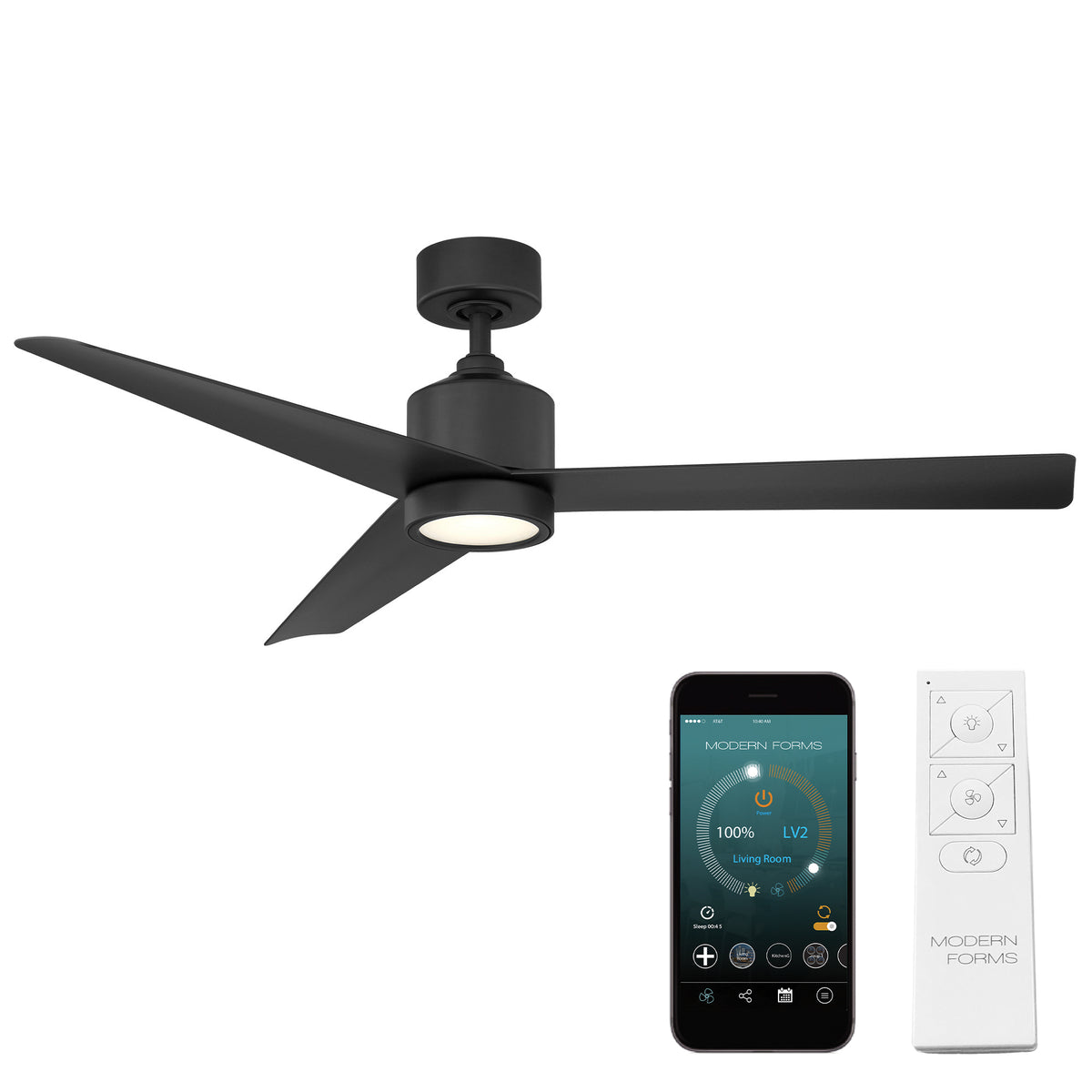 Lotus 3-Blade 54" Ceiling Fan