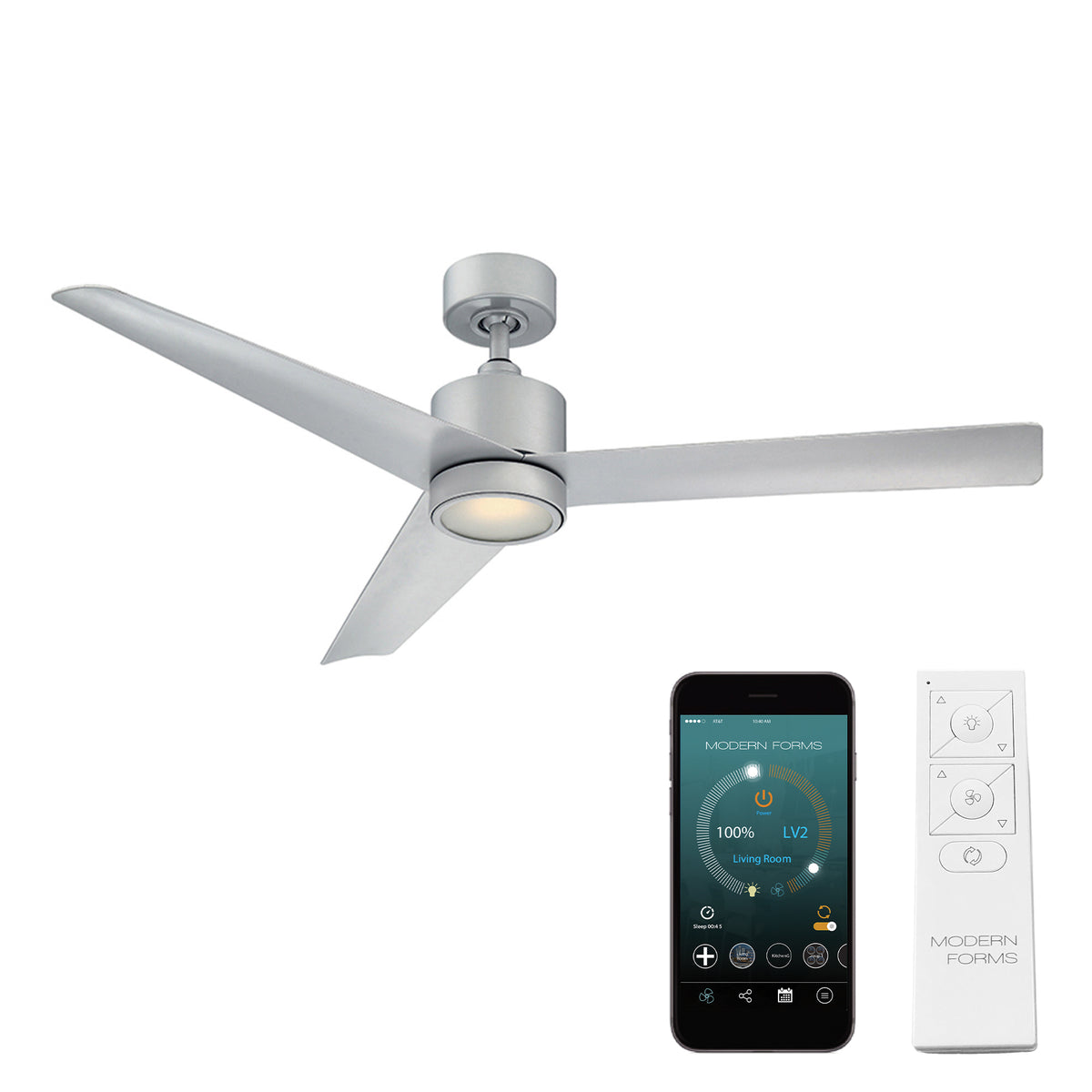 Lotus 3-Blade 54" Ceiling Fan