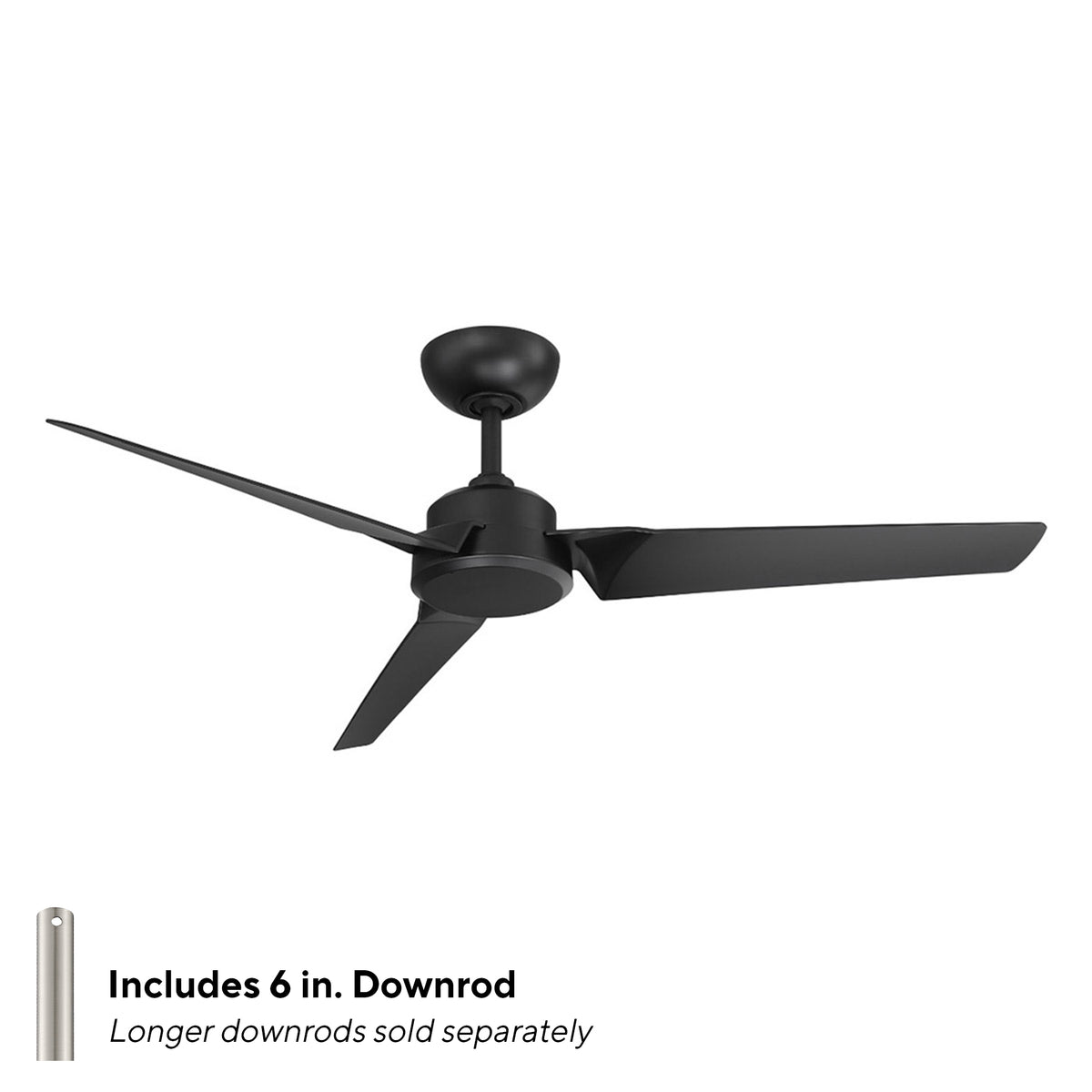 Roboto 3-Blade 52" Ceiling Fan