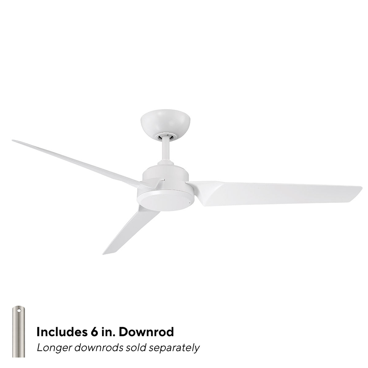 Roboto 3-Blade 52" Ceiling Fan