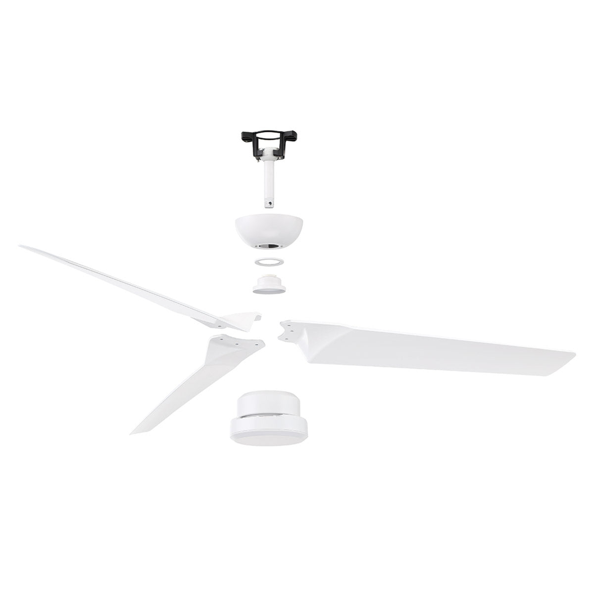 Roboto 3-Blade 52" Ceiling Fan