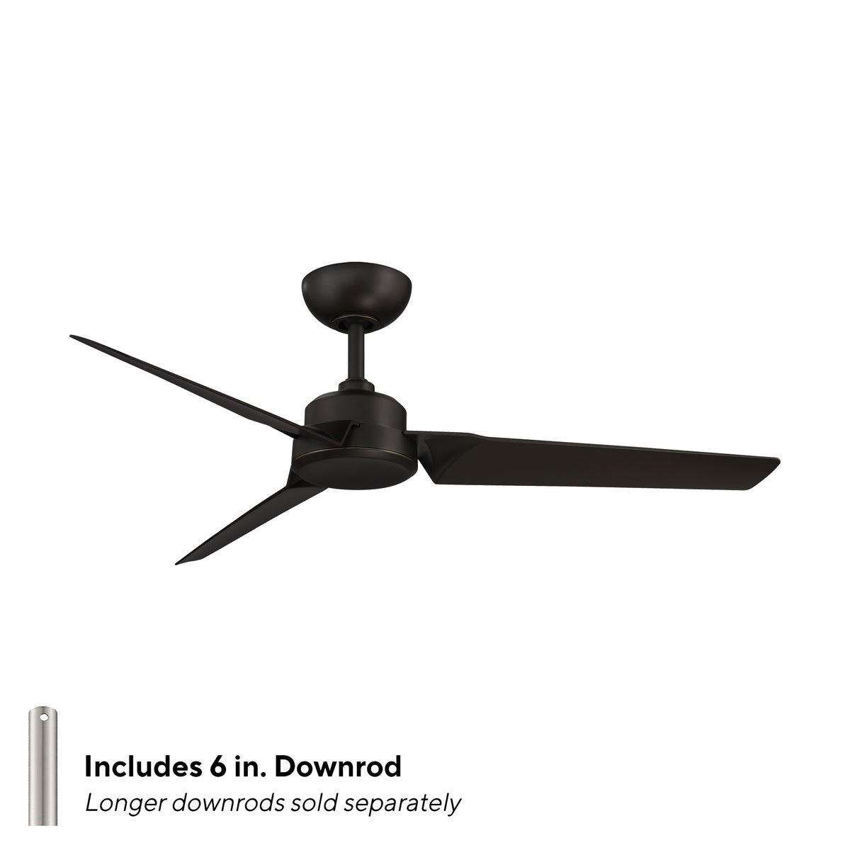 Roboto 3-Blade 52" Ceiling Fan