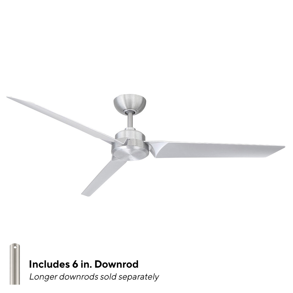 Roboto 3-Blade 62" Ceiling Fan