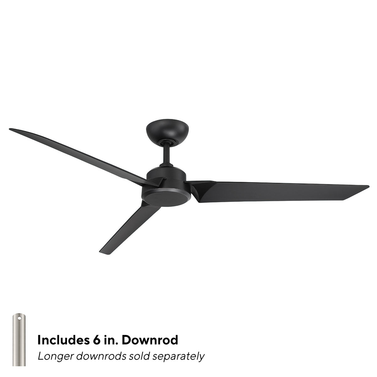 Roboto 3-Blade 62" Ceiling Fan