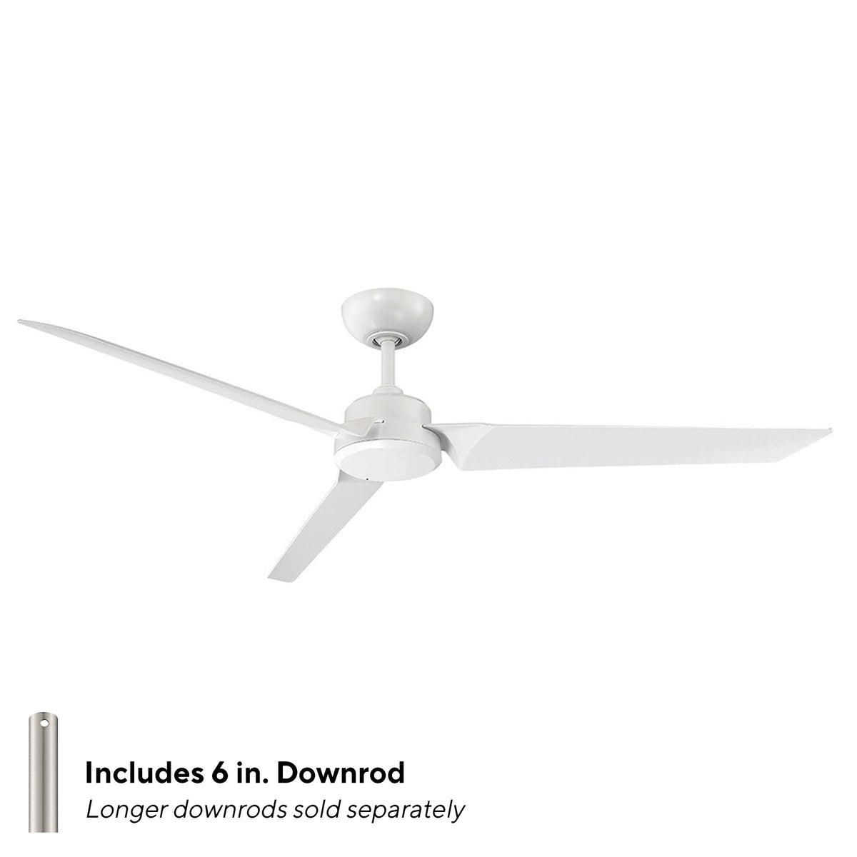 Roboto 3-Blade 62" Ceiling Fan