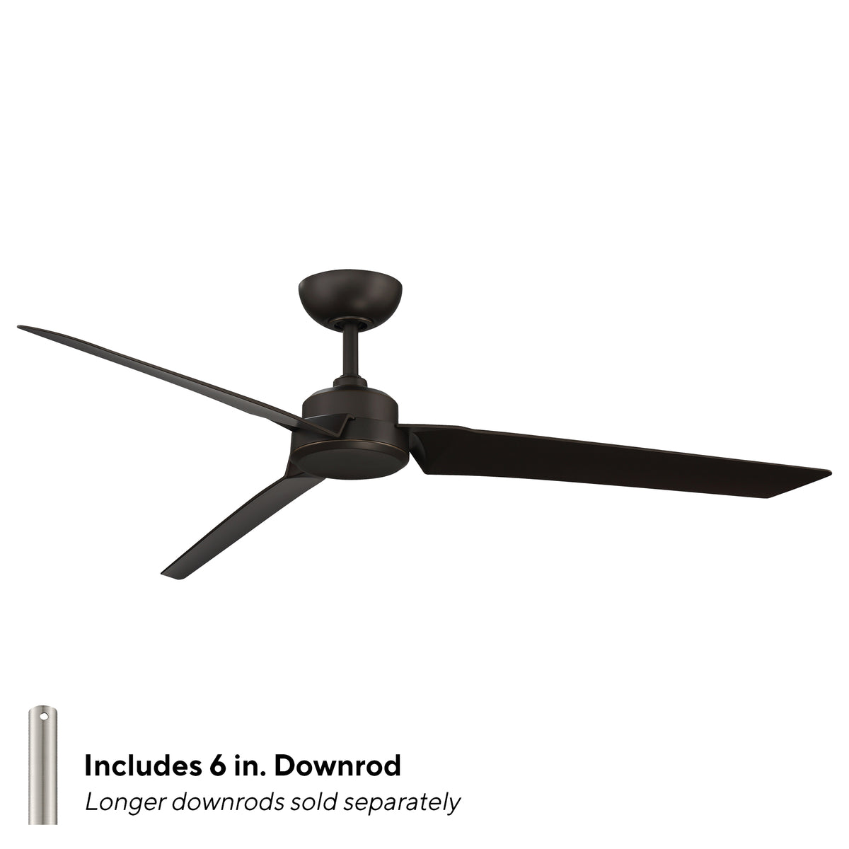 Roboto 3-Blade 62" Ceiling Fan